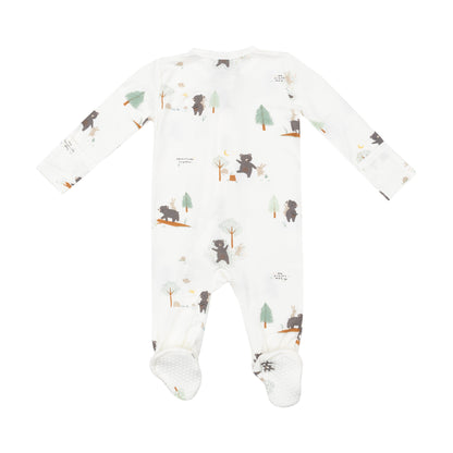 Bear And Bunny Adventures 2 Way Zipper Footie