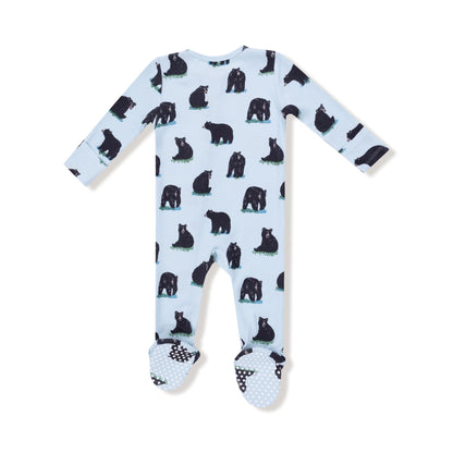 Black Bears 2 Way Footie