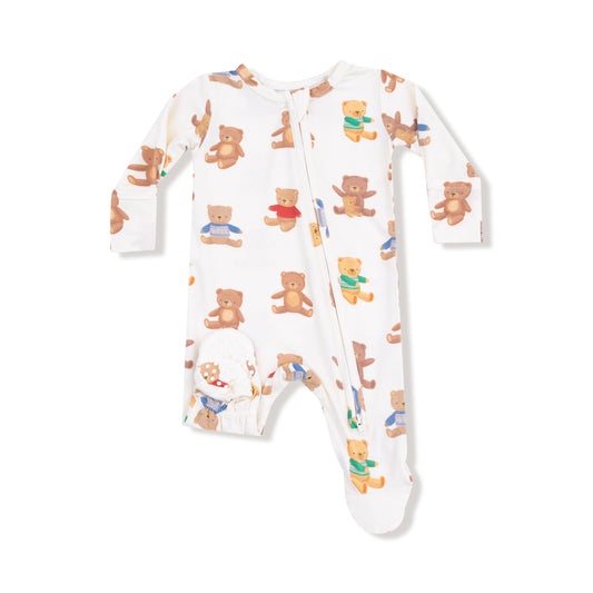 Teddy Bear 2 Way Footie