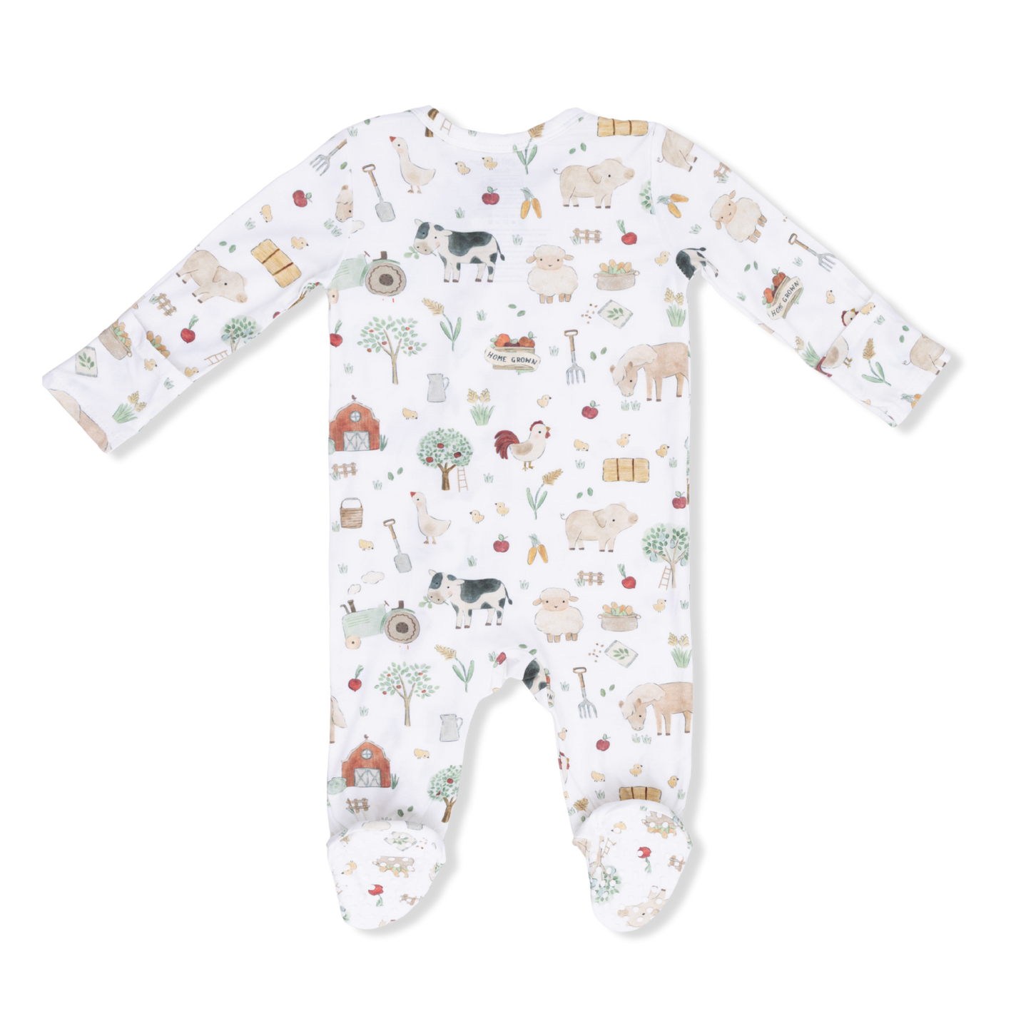 Cute Farm Animals 2 Way Footie