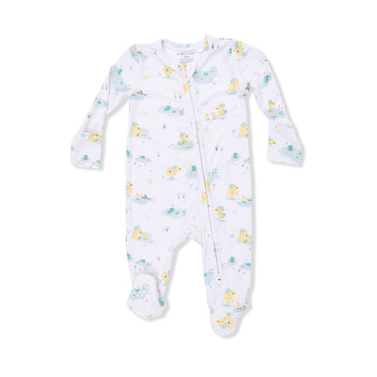 Frog & Duck 2 Way Zipper Footie