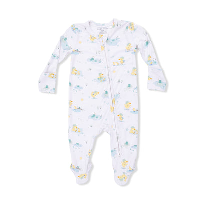 Frog & Duck 2 Way Zipper Footie