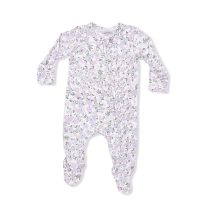 Shannon Floral 2 Way Zipper Footie