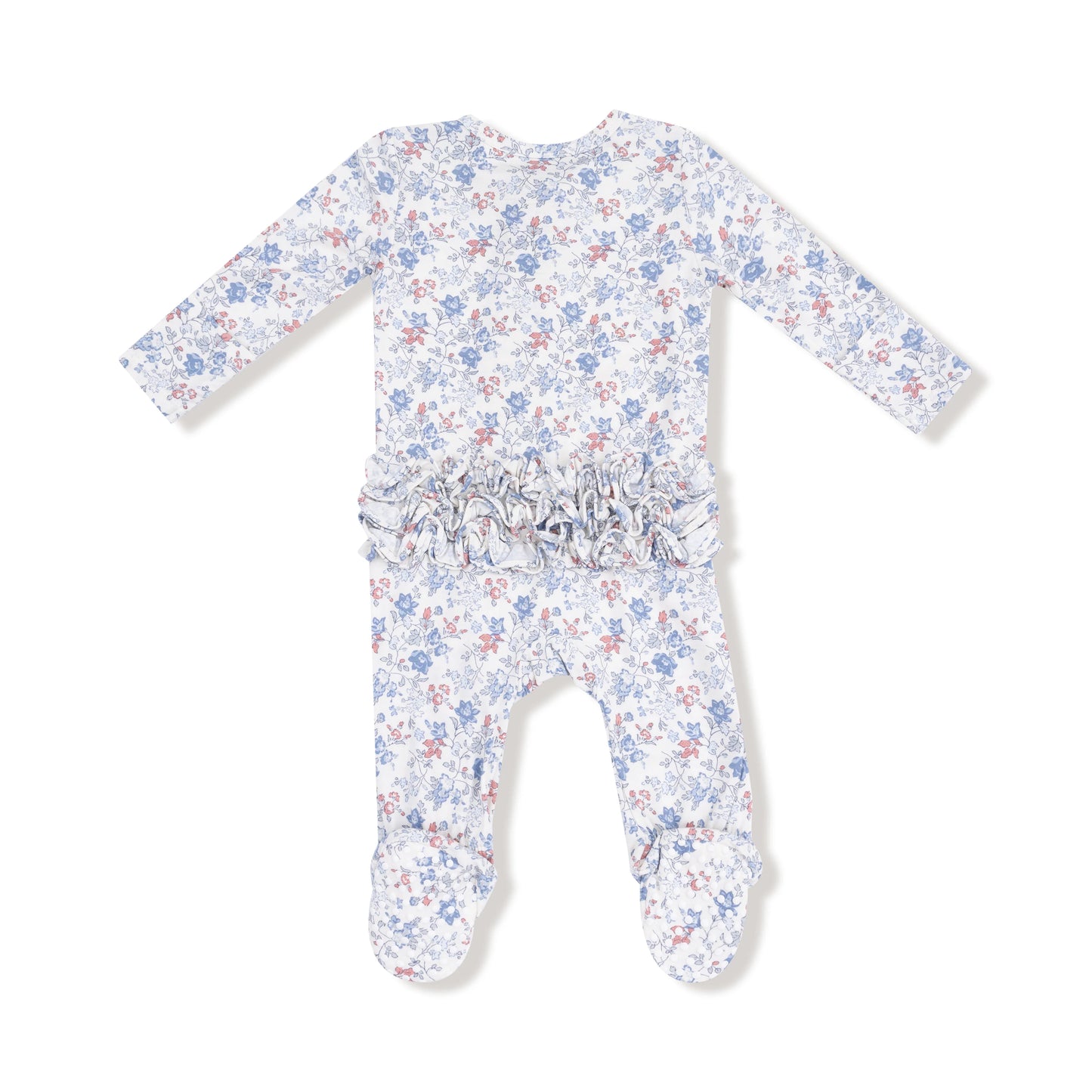 Country Girl Floral 2 Way Footie