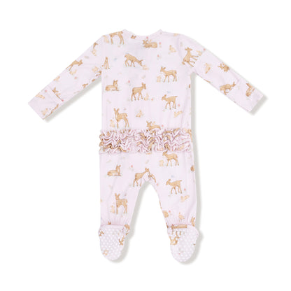 Little Fawn 2 Way Ruffle Footie