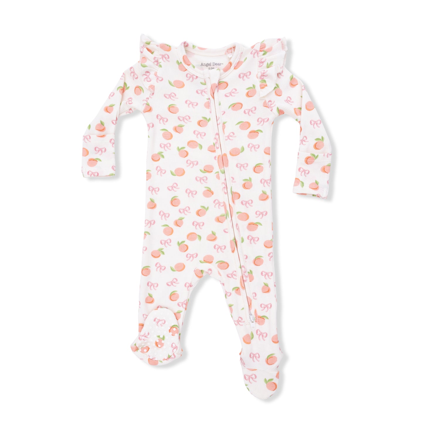 Little Peaches 2 Way Zipper Footie