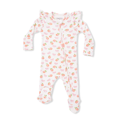 Little Peaches 2 Way Zipper Footie
