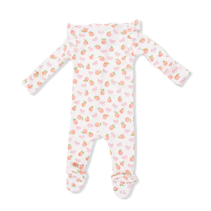 Little Peaches 2 Way Zipper Footie