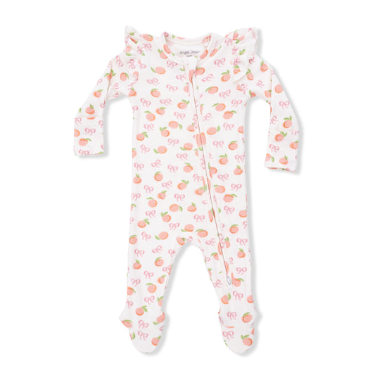 Little Peaches 2 Way Zipper Footie