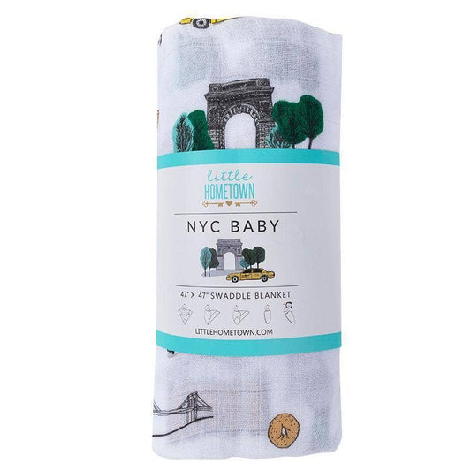 New York City Muslin Swaddle