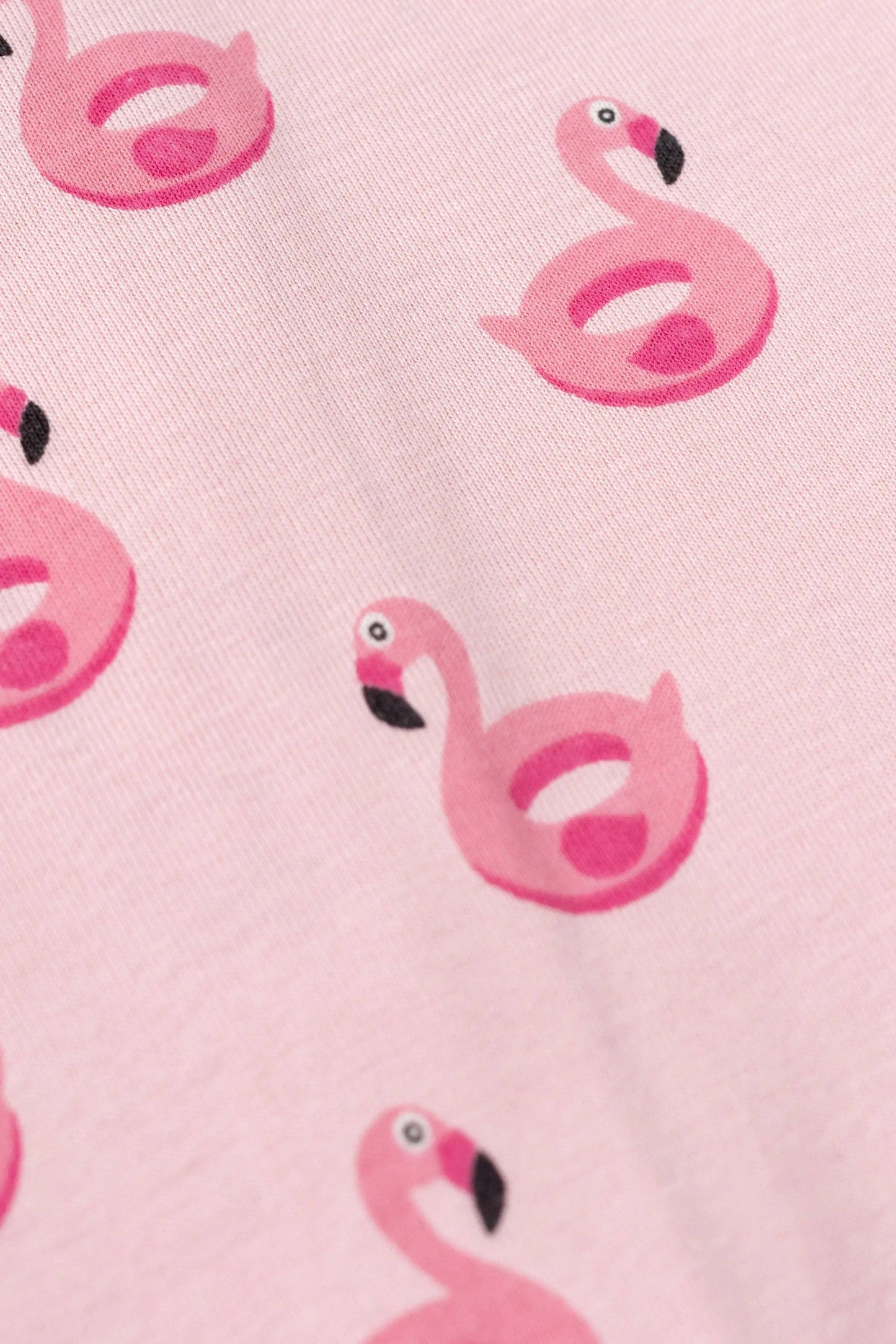 Flamingo Floaties 2Pc Pajama Set