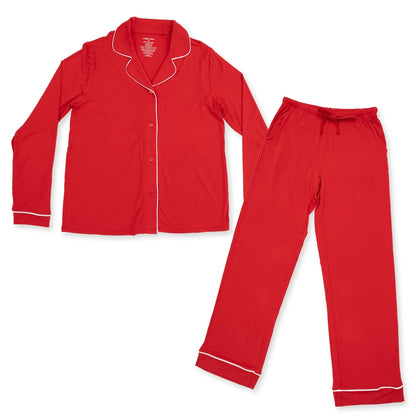 Ribbon Red Loungewear Set w/Pockets