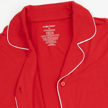 Ribbon Red Loungewear Set w/Pockets