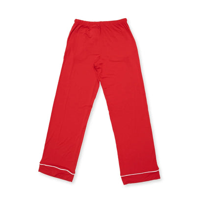 Adult Ribbon Red Loungewear Set