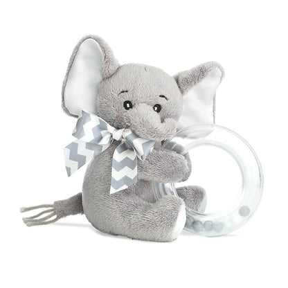 Lil' Spout Gray Elephant Shaker Rattle