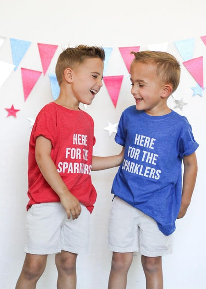 Here For the Sparklers Tee