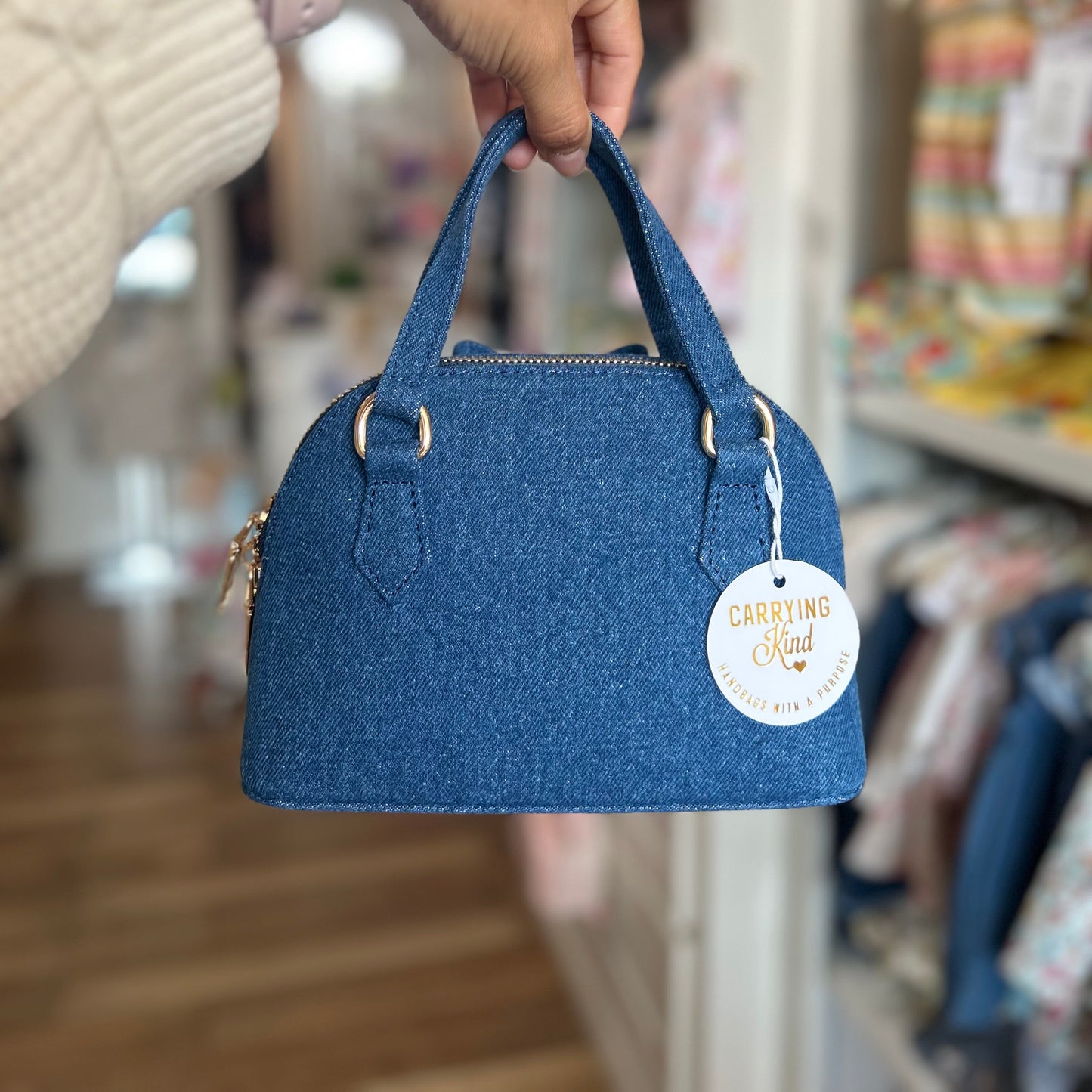 Margo Denim Handbag