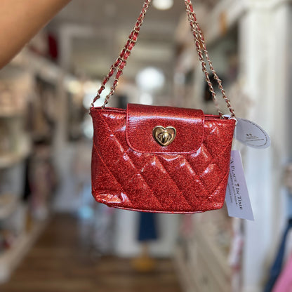 Paige Metallic Handbag