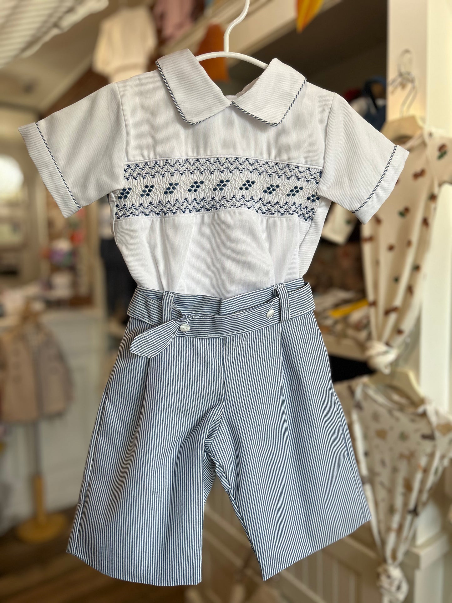 Grey Striped Knicker