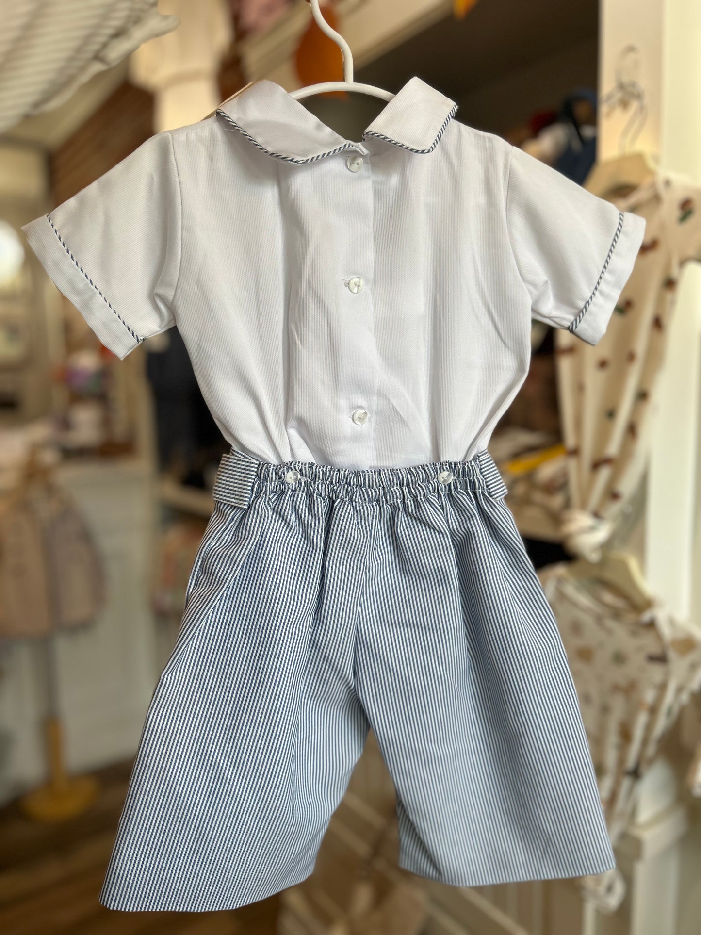 Grey Striped Knicker