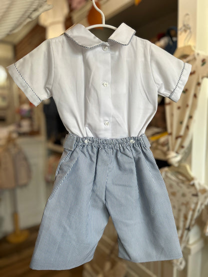 Grey Striped Knicker