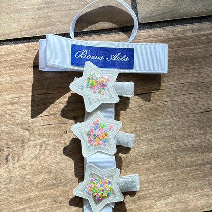 Glitter Star Shaker Clip