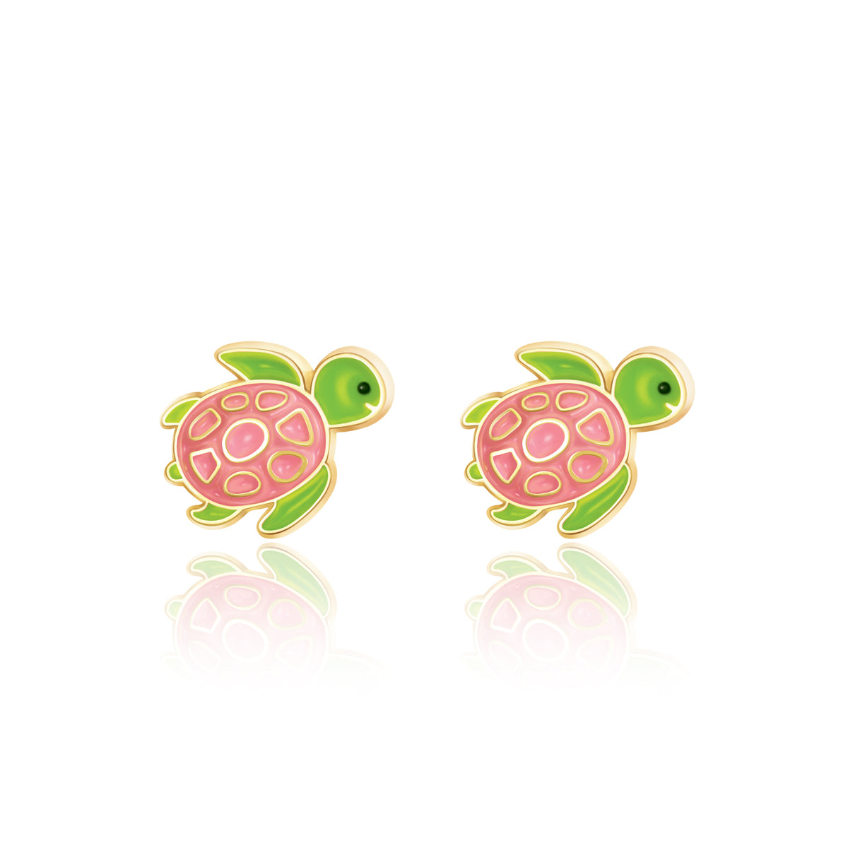 Turtley Awesome Cutie Enamel Studs
