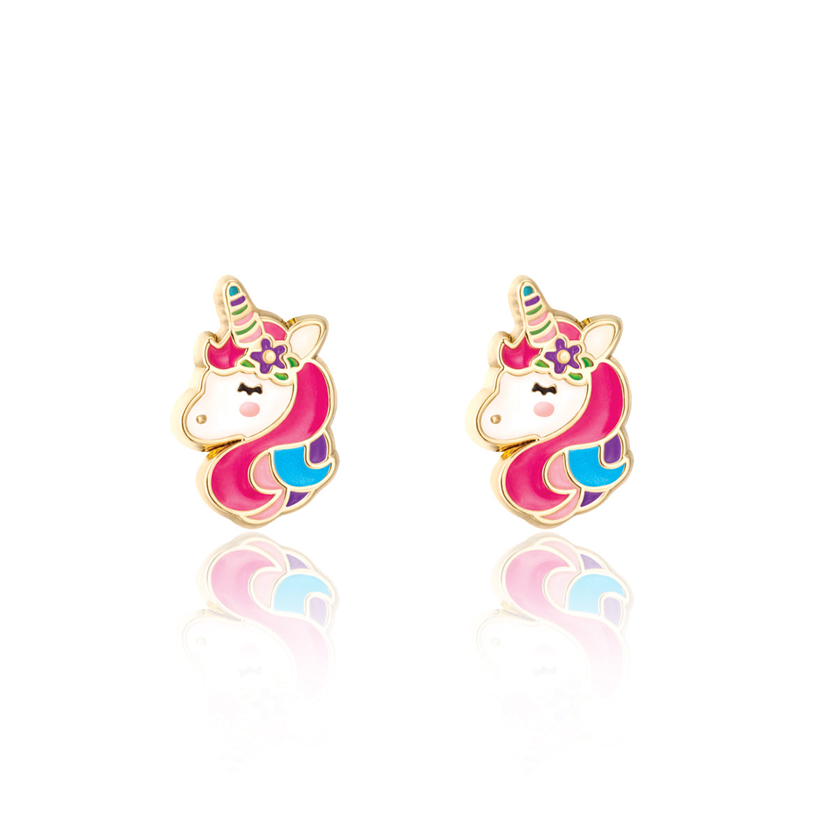 Unicorn Dreams Cutie Enamel Studs