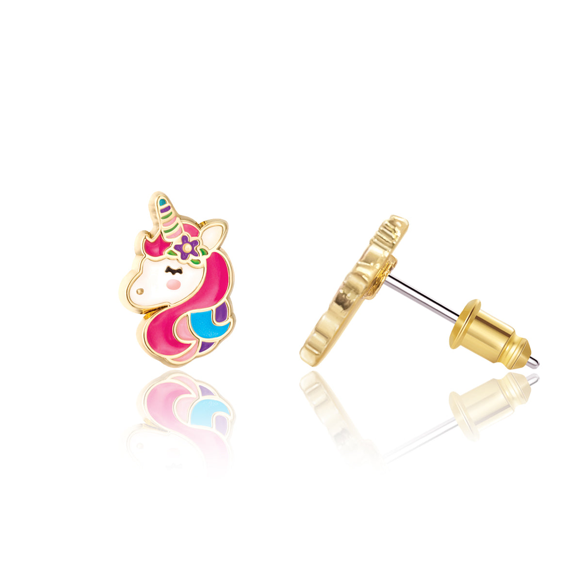 Unicorn Dreams Cutie Enamel Studs