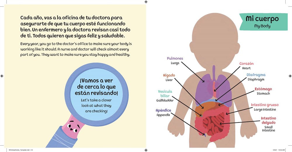 Mi Visita al Doctor: My Dr. Visit Bilingual Edition