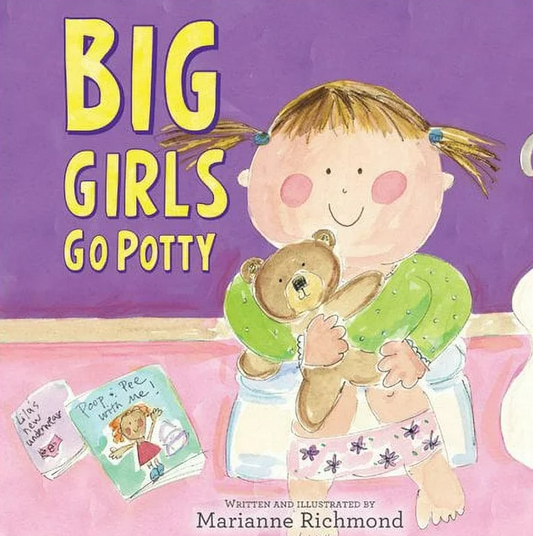 Big Girls Go Potty Book