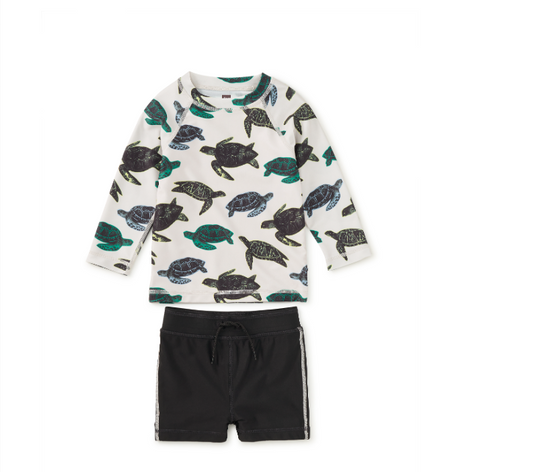 Infant Boy Rash Guard Swim Set