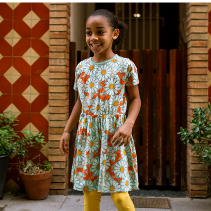 Girl Daisy S/s Dress