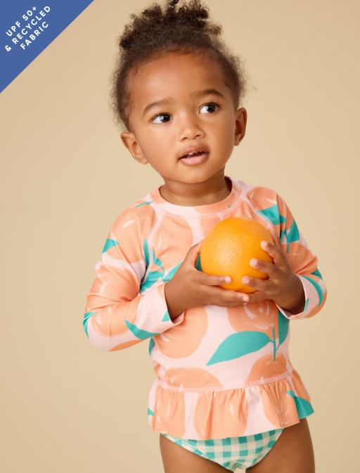 Infant Rash Guard Swim Set