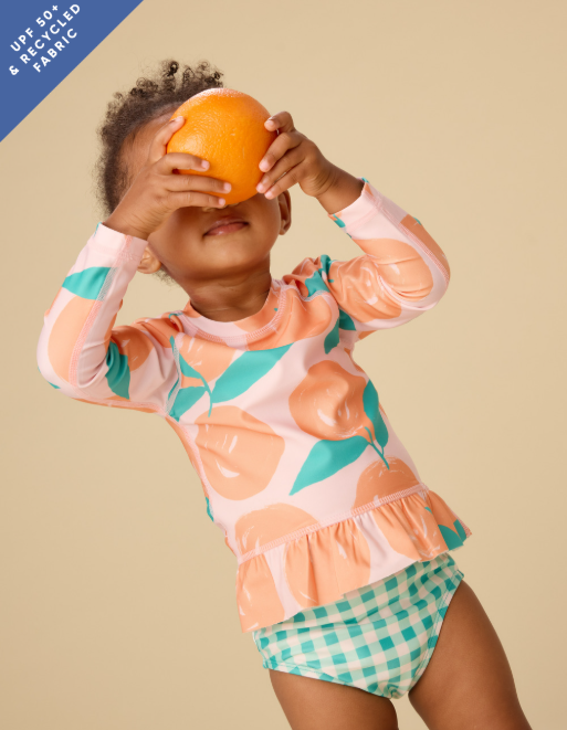 Infant Rash Guard Swim Set