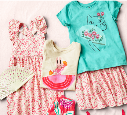 Girl Dancing Bunny Graphic Tee