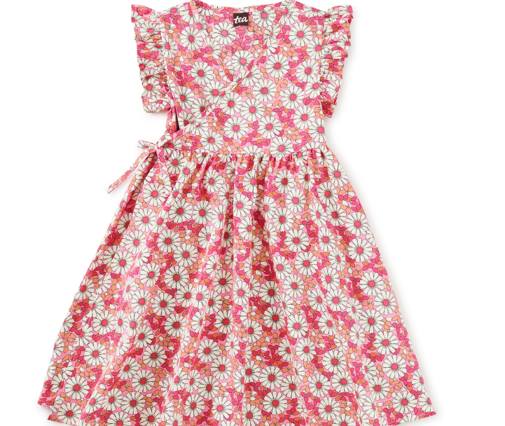 Girl Daisy Deluxe Wrap Dress