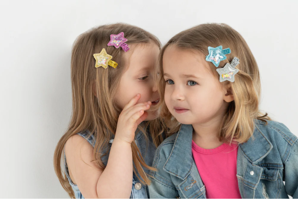 Glitter Star Shaker Clip