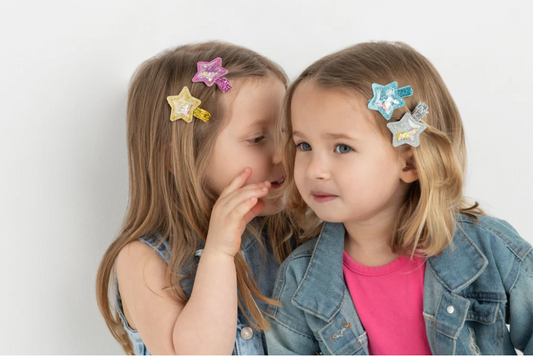 Glitter Star Shaker Clip