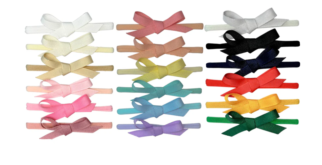 Newborn Grosgrain Bow Headband
