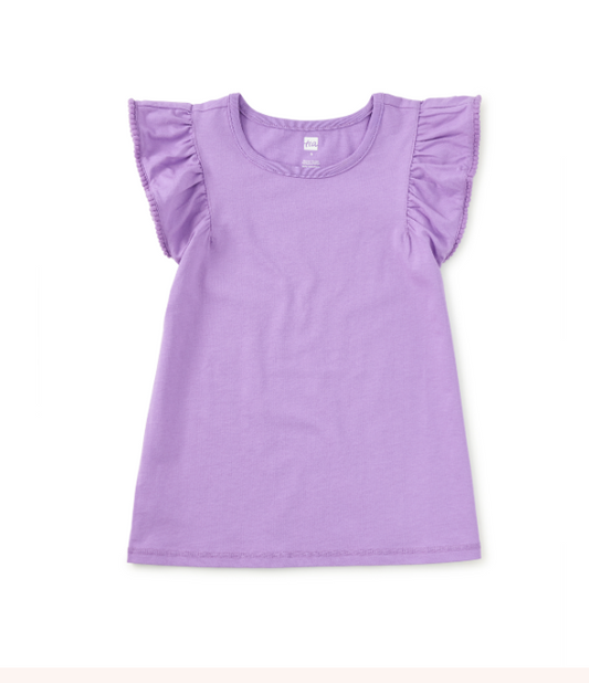 Girl Pom Pom Flutter Top