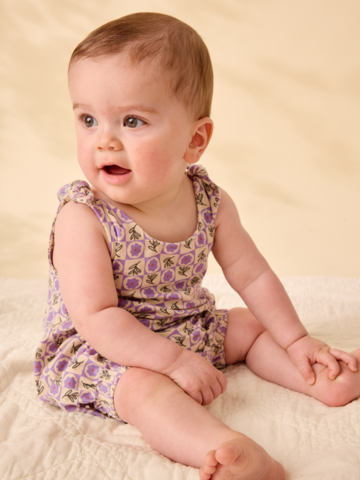 Infants Girl Petal Romper