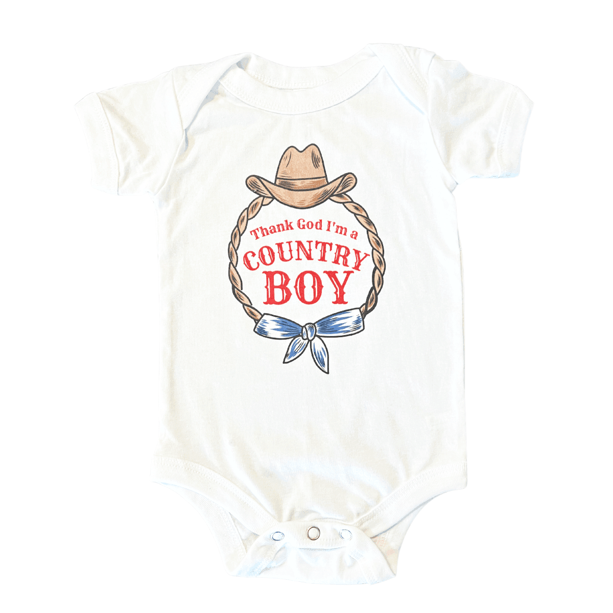 NB Country Boy Onesie