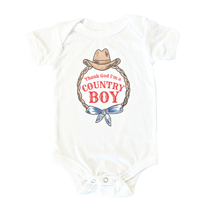 NB Country Boy Onesie