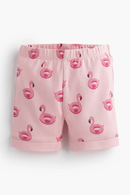 Flamingo Floaties 2Pc Pajama Set
