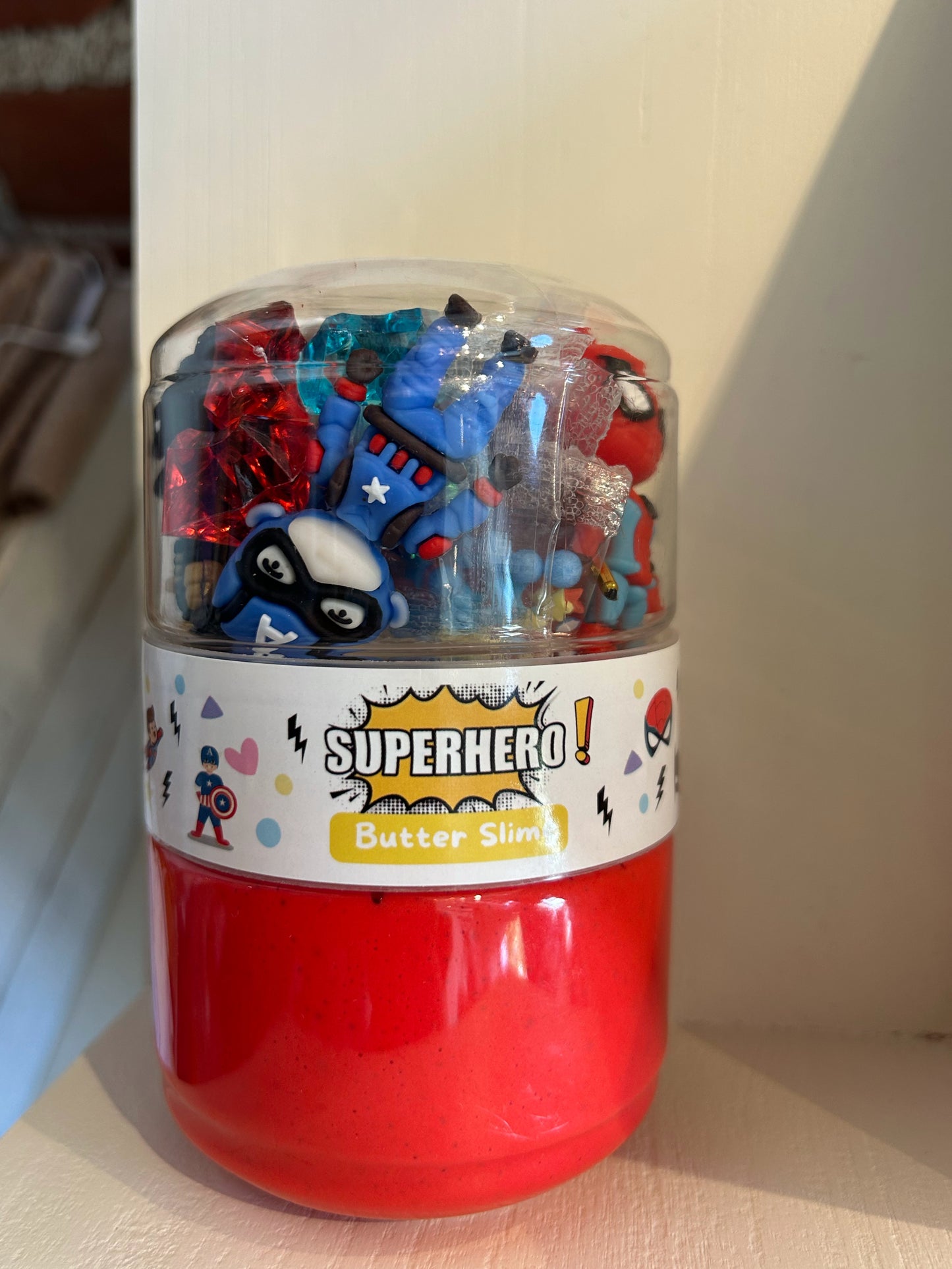 Superhero Butter Slime