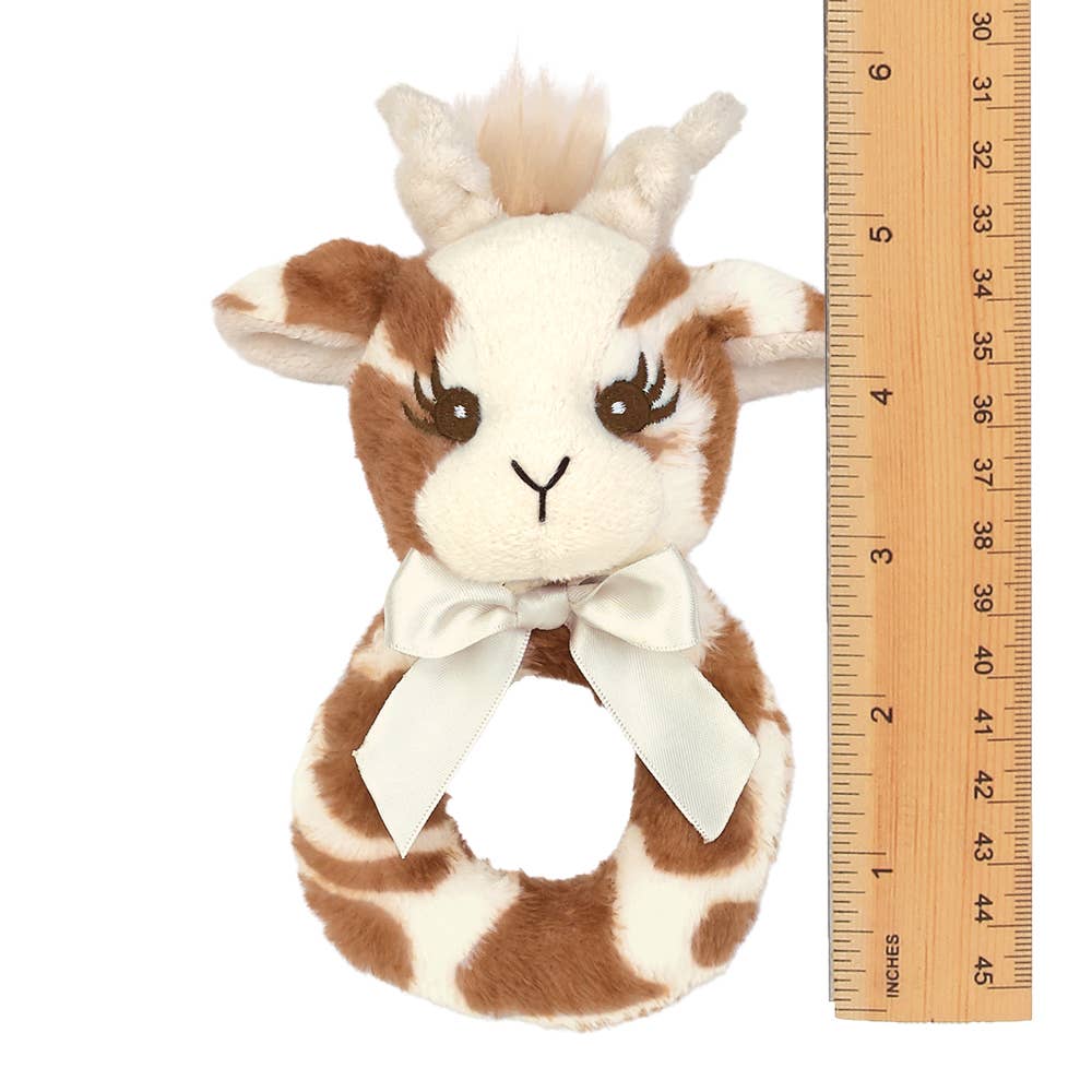 Lil' Patches Giraffe Ring Rattle