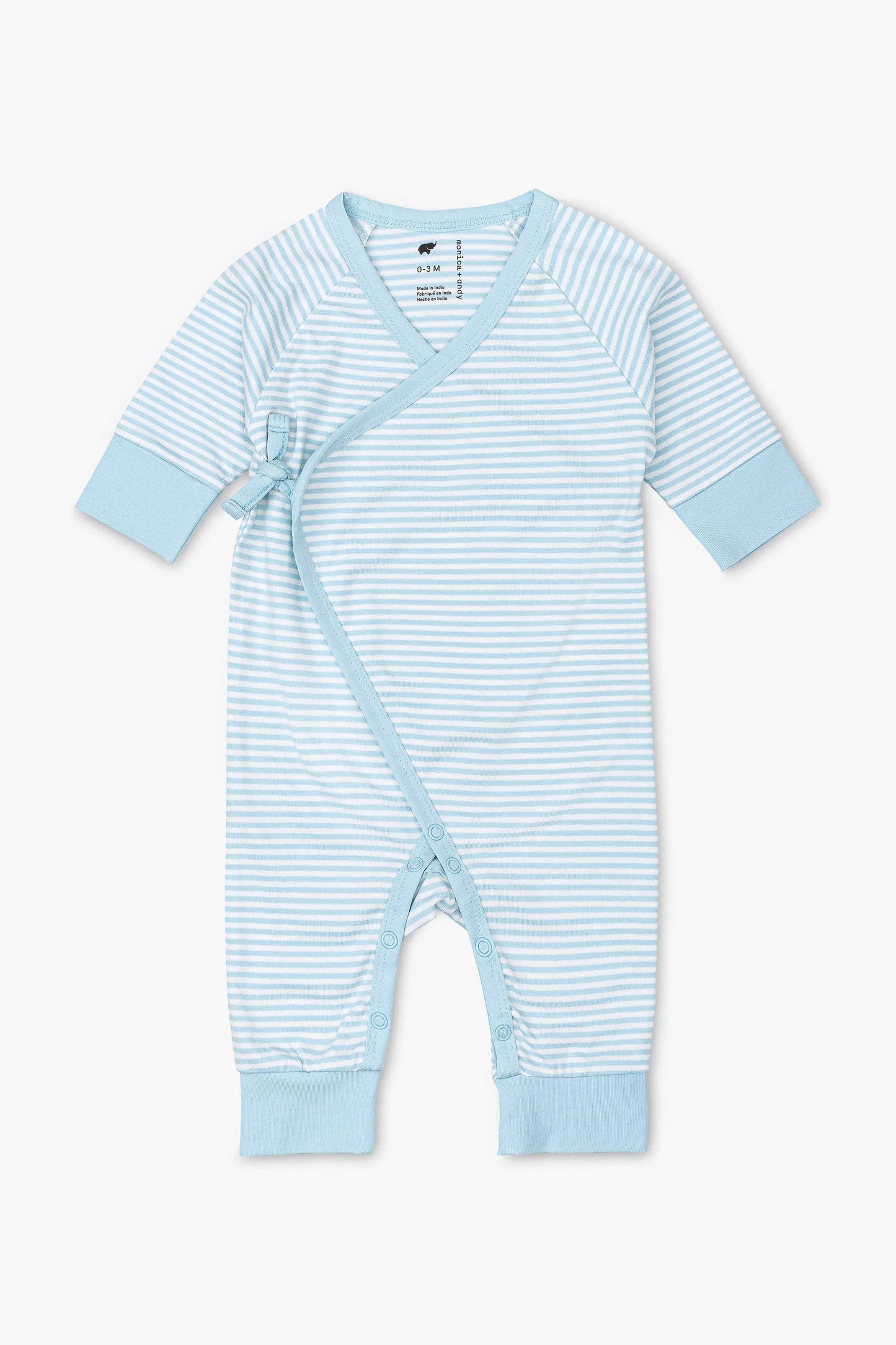 Infant Kimono Tie Onesie