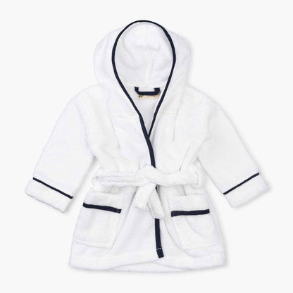 Navy Terry Bathrobe