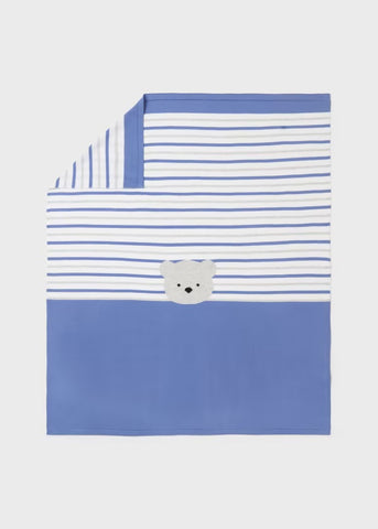 Sustainable Cotton Bear Baby Blanket